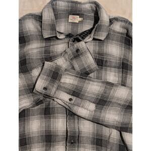 Faherty Malibu Shirt Boss Shadow Plaid Flannel Gorpcore Heritage Soft Medium